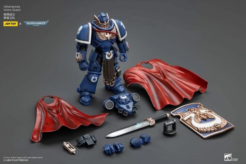 Warhammer 40K Ultramarines Victrix Guard 1/18 Scale Figure 9 Warhammer 40K Ultramarines Victrix Guard 1/18 Scale Figure - Image 7