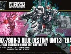 Bandai HGUC 1/144 #209 Blue Destiny Unit 3 (Exam) -Bandai Shop 10505407 1