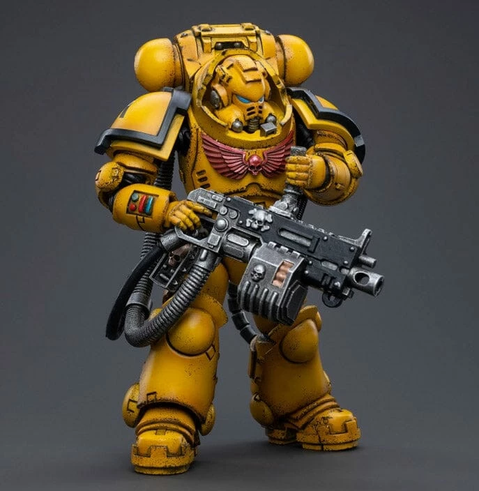 Warhammer 40K Imperial Fists Heavy Intercessors 01 1/18 Scale Figure 5 Warhammer 40K Imperial Fists Heavy Intercessors 01 1/18 Scale Figure - Image 3