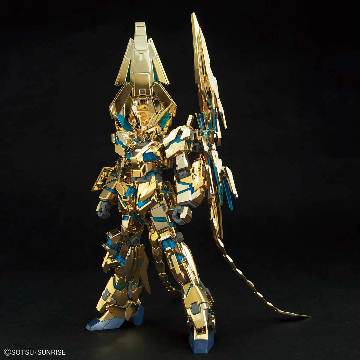 Bandai HGUC 1/144 #216 Unicorn Gundam 03 Phenex Destroy Mode (Narrative Ver.) Gold Coating 5 Bandai HGUC 1/144 #216 Unicorn Gundam 03 Phenex Destroy Mode (Narrative Ver.) Gold Coating - Image 3