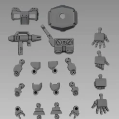 #14 Silhouette Booster (Gray) "Mobile Suit Gundam", Bandai SDGCS