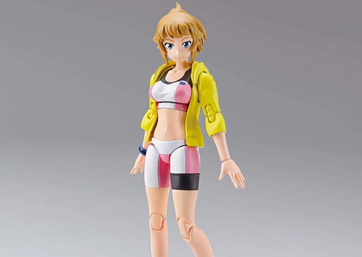 Bandai Gundam Build Fighters Try Figure-rise Standard Fumina Hoshino Model Kit 3 Bandai Gundam Build Fighters Try Figure-rise Standard Fumina Hoshino Model Kit