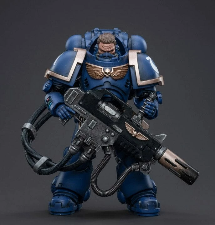 Warhammer 40K Ultramarines Primaris Eradicator 3 1/18 Scale Figure 9 Warhammer 40K Ultramarines Primaris Eradicator 3 1/18 Scale Figure - Image 7