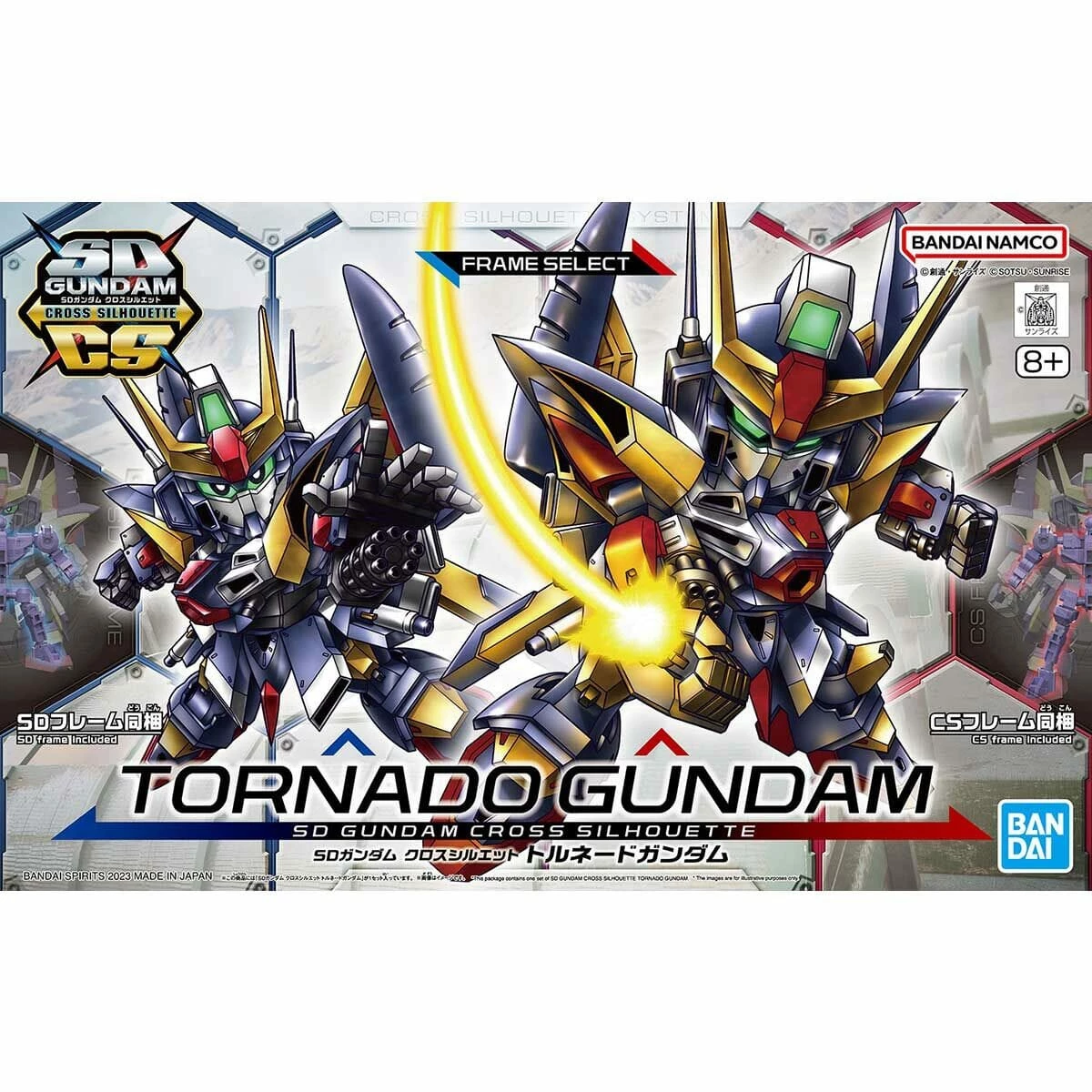 Bandai SD Gundam Cross Silhouette Tornado Gundam 4 Bandai SD Gundam Cross Silhouette Tornado Gundam - Image 2