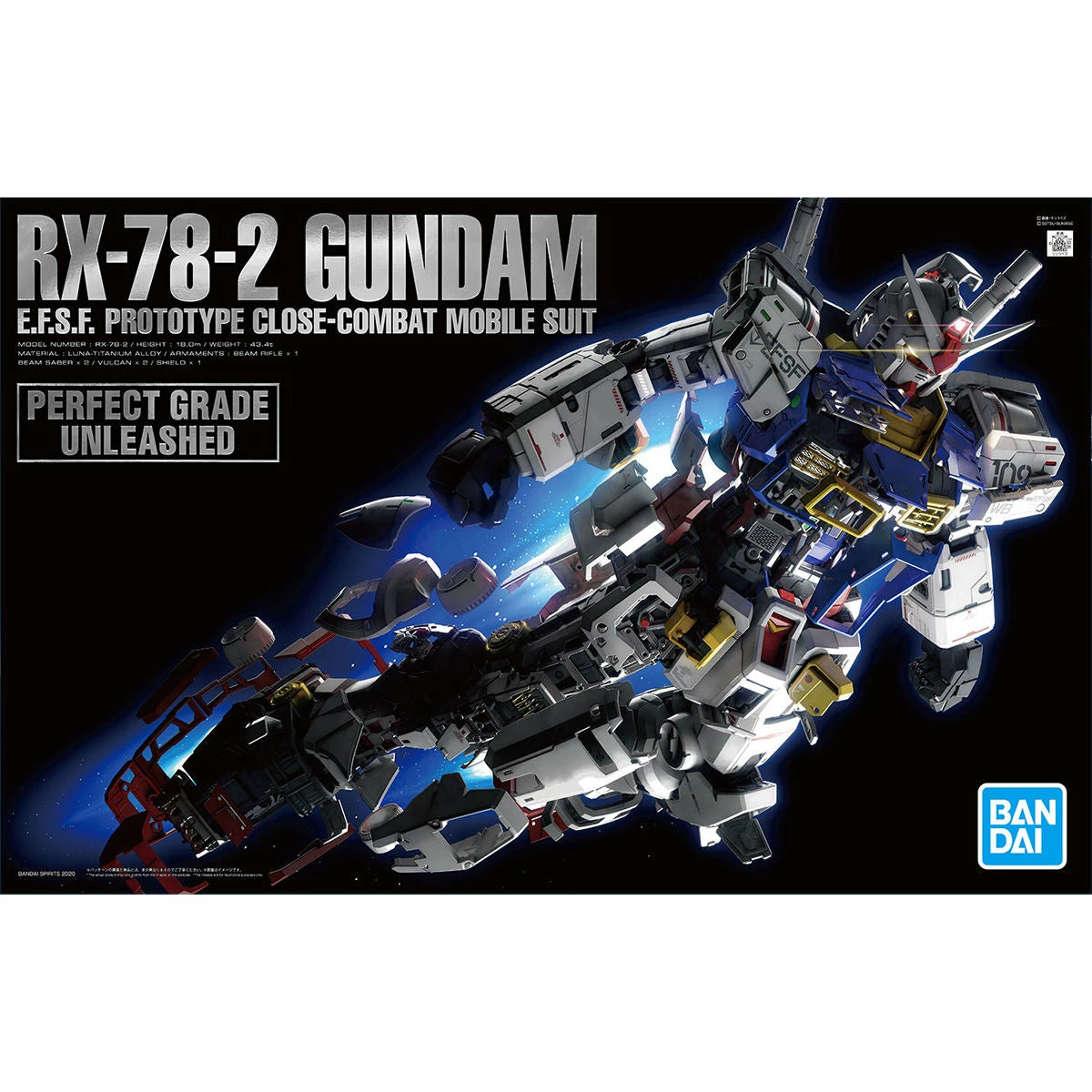 Bandai PG 1/60 Rx-78-2 Unleashed 2.0 4 Bandai PG 1/60 Rx-78-2 Unleashed 2.0 - Image 2