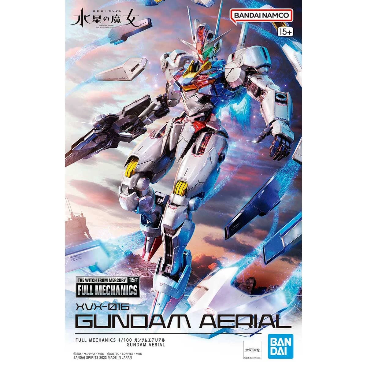 Bandai Mobile Suit Gundam The Witch From Mercury Full Mechanics 1/100 Gundam Aerial 4 Bandai Mobile Suit Gundam The Witch From Mercury Full Mechanics 1/100 Gundam Aerial - Image 2