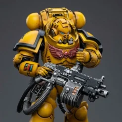 Warhammer 40K Imperial Fists Heavy Intercessors 01 1/18 Scale Figure