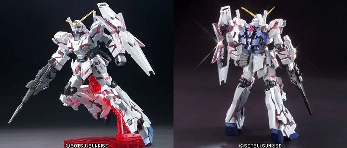 Bandai HGUC 1/144 Unicorn Gundam Destroy Mode Titanium Finished 6 Bandai HGUC 1/144 Unicorn Gundam Destroy Mode Titanium Finished - Image 4