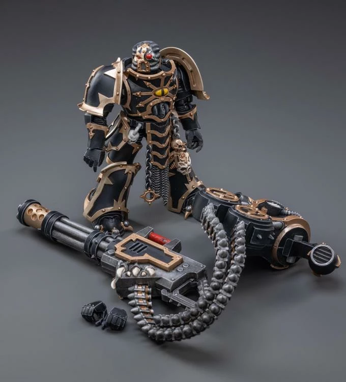 Warhammer 40K Black Legion Havocs Marine 03 1/18 Scale Figure 8 Warhammer 40K Black Legion Havocs Marine 03 1/18 Scale Figure - Image 6