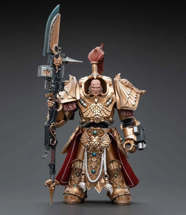 Warhammer 40K Adeptus Custodes Shield Captain In Allarus Terminator Armor Hydon Seronis 1/18 Scale Figure 4 Warhammer 40K Adeptus Custodes Shield Captain In Allarus Terminator Armor Hydon Seronis 1/18 Scale Figure - Image 2