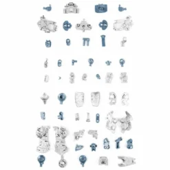 METAL PARTS FOR RG Nu Gundam Frame