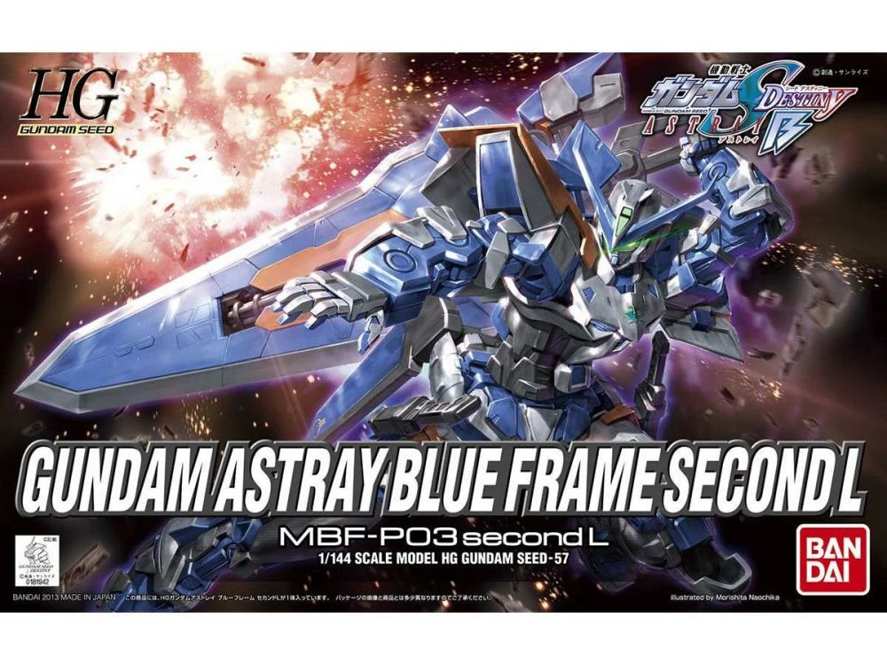 Bandai HGGS 1/144 #57 Gundam Astray Blue Frame Second L 4 Bandai HGGS 1/144 #57 Gundam Astray Blue Frame Second L - Image 2