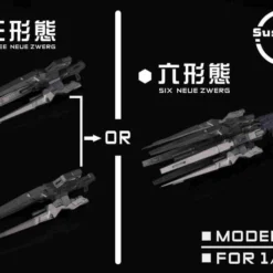 [SU017] Susan Models RG Wing Gundam Snow White Drei Zwerg Buster Rifle 1/144 Model Kit