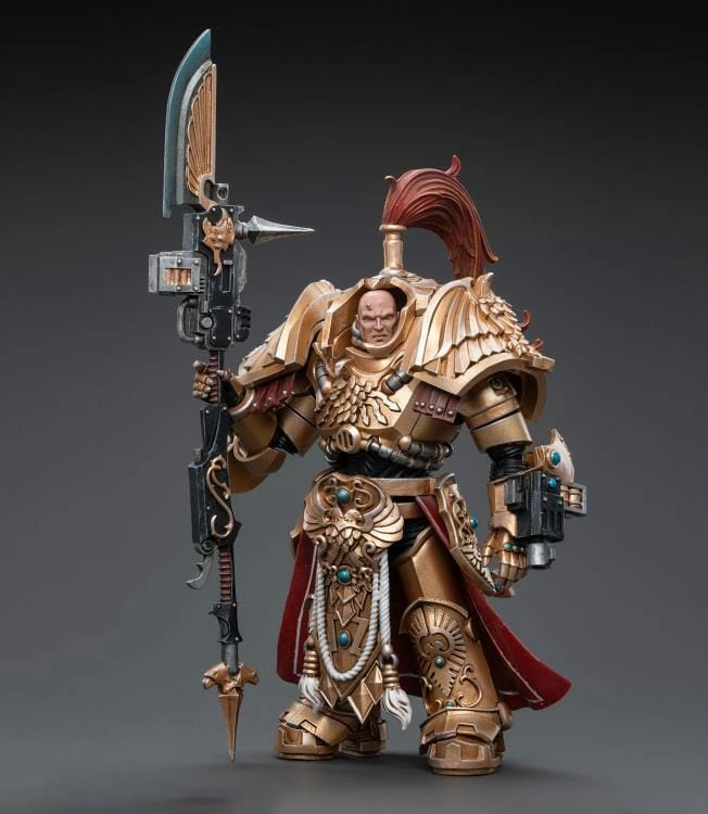 Warhammer 40K Adeptus Custodes Shield Captain In Allarus Terminator Armor Hydon Seronis 1/18 Scale Figure 5 Warhammer 40K Adeptus Custodes Shield Captain In Allarus Terminator Armor Hydon Seronis 1/18 Scale Figure - Image 3