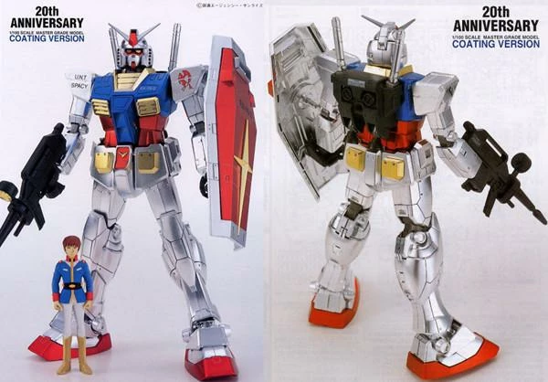 Bandai MG 1/100 Gundam Anniversary Coating Version 5 Bandai MG 1/100 Gundam Anniversary Coating Version - Image 3