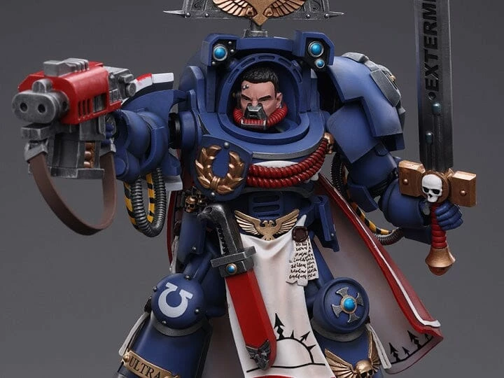 Warhammer 40K Ultramarines Terminator Captain 1/18 Scale Figure 3 Warhammer 40K Ultramarines Terminator Captain 1/18 Scale Figure