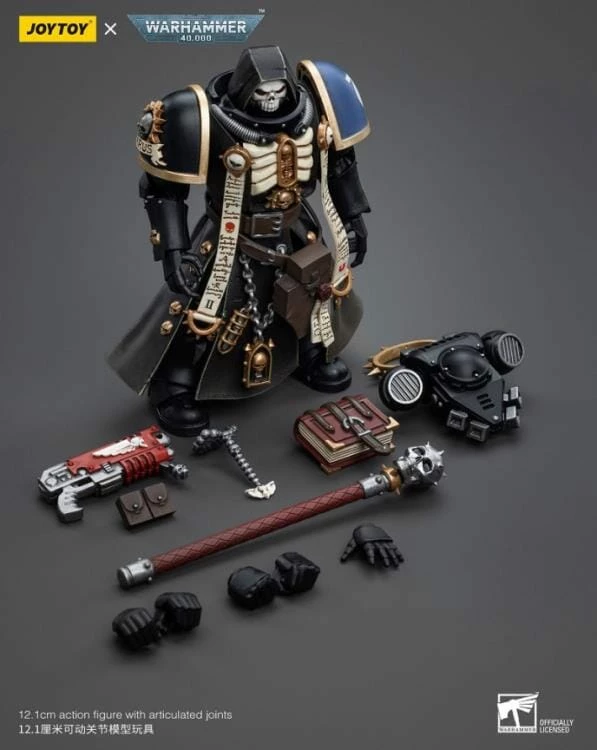 Warhammer 40K Ultramarines Primaris Chaplain Brother Varus 1/18 Scale Figure 11 Warhammer 40K Ultramarines Primaris Chaplain Brother Varus 1/18 Scale Figure - Image 9
