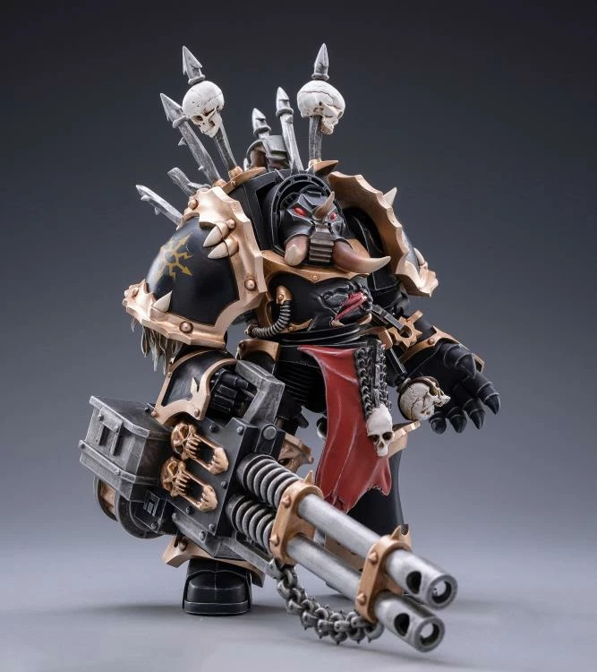 Warhammer 40K Black Legion Brother Gornoth 1/18 Scale Figure 7 Warhammer 40K Black Legion Brother Gornoth 1/18 Scale Figure - Image 5