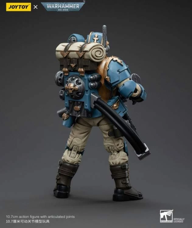 Warhammer 40k Astra Militarum Tempestus Scions Squad 55th Kappic Eagles Tempestus Scion 2 1/18 Scale Figure 5 Warhammer 40k Astra Militarum Tempestus Scions Squad 55th Kappic Eagles Tempestus Scion 2 1/18 Scale Figure - Image 3