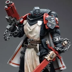 Warhammer 40K Black Templars Primaris Sword Brethren Harmund 1/18 Scale Figure