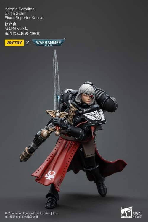 Warhammer 40K Adepta Sororitas Battle Sister Superior Kassia 1/18 Scale Figure 6 Warhammer 40K Adepta Sororitas Battle Sister Superior Kassia 1/18 Scale Figure - Image 4