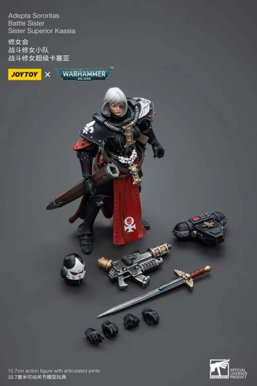 Warhammer 40K Adepta Sororitas Battle Sister Superior Kassia 1/18 Scale Figure 8 Warhammer 40K Adepta Sororitas Battle Sister Superior Kassia 1/18 Scale Figure - Image 6