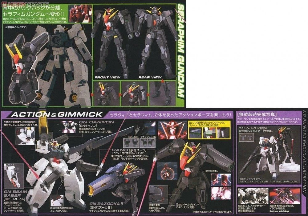 Bandai HG 1/100 #16 Seravee Gundam 9 Bandai HG 1/100 #16 Seravee Gundam - Image 7