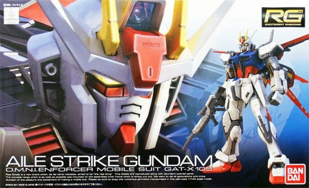 Bandai RG 1/144 #03 Aile Strike Gundam 4 Bandai RG 1/144 #03 Aile Strike Gundam - Image 2