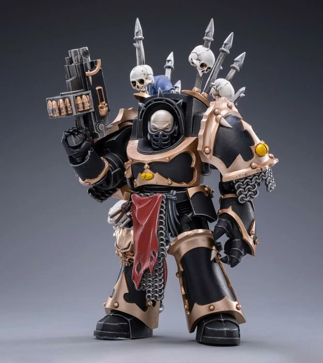 Warhammer 40K Black Legion Brother Bathalorr 1/18 Scale Figure 4 Warhammer 40K Black Legion Brother Bathalorr 1/18 Scale Figure - Image 2