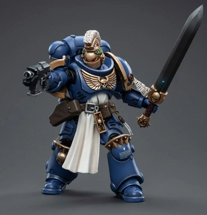 Warhammer 40K Ultramarines Primaris Company Champion Brother Parnaeus 1/18 Scale Figure 8 Warhammer 40K Ultramarines Primaris Company Champion Brother Parnaeus 1/18 Scale Figure - Image 6