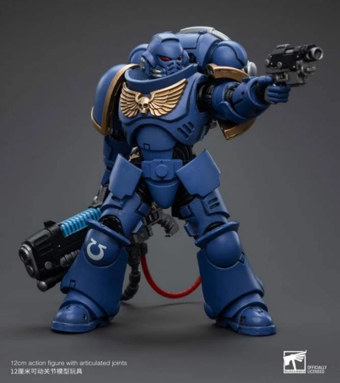 Warhammer 40K Ultramarines Hellblasters Brother Torsus 1/18 Scale Figure 11 Warhammer 40K Ultramarines Hellblasters Brother Torsus 1/18 Scale Figure - Image 9