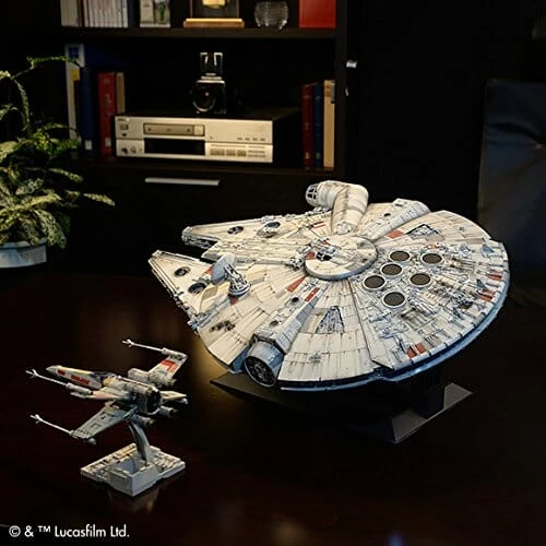 Bandai Star Wars A New Hope PG Millennium Falcon Model 1/72 Scale Kit 13 Bandai Star Wars A New Hope PG Millennium Falcon Model 1/72 Scale Kit - Image 11