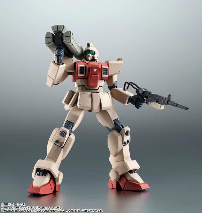 Bandai Gundam Robot Spirits The 08th MS Team RGM-79(G) GM Ground Type Ver. A.N.I.M.E. 14 Bandai Gundam Robot Spirits The 08th MS Team RGM-79(G) GM Ground Type Ver. A.N.I.M.E. - Image 12