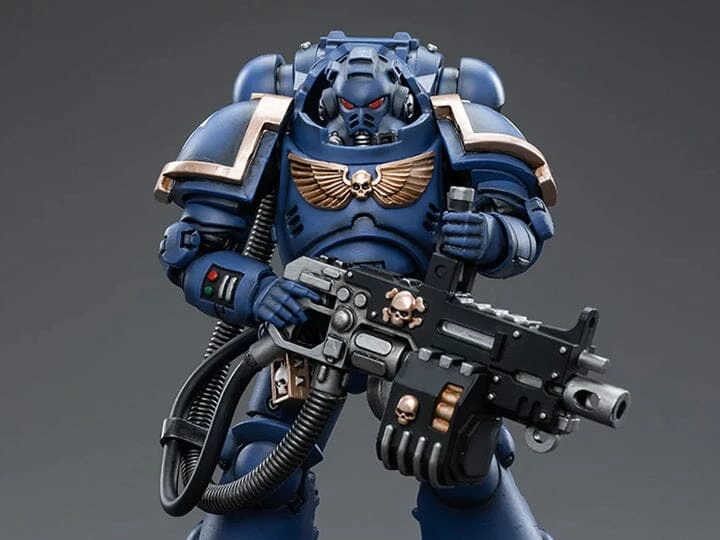 Warhammer 40K Ultramarines Heavy Intercessor Nikos Phaetz 1/18 Scale Figure 3 Warhammer 40K Ultramarines Heavy Intercessor Nikos Phaetz 1/18 Scale Figure