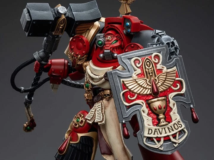Warhammer 40K Blood Angels Assault Terminators Brother Davinos 1/18 Scale Figure 3 Warhammer 40K Blood Angels Assault Terminators Brother Davinos 1/18 Scale Figure