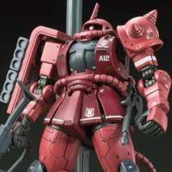 Bandai HG-The Origin 1/144 #024 MS-06S Zaku II (Char Red Comet Ver.)