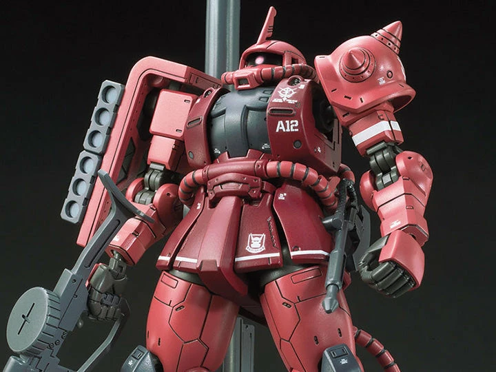 Bandai HG-The Origin 1/144 #024 MS-06S Zaku II (Char Red Comet Ver.) 3 Bandai HG-The Origin 1/144 #024 MS-06S Zaku II (Char Red Comet Ver.)