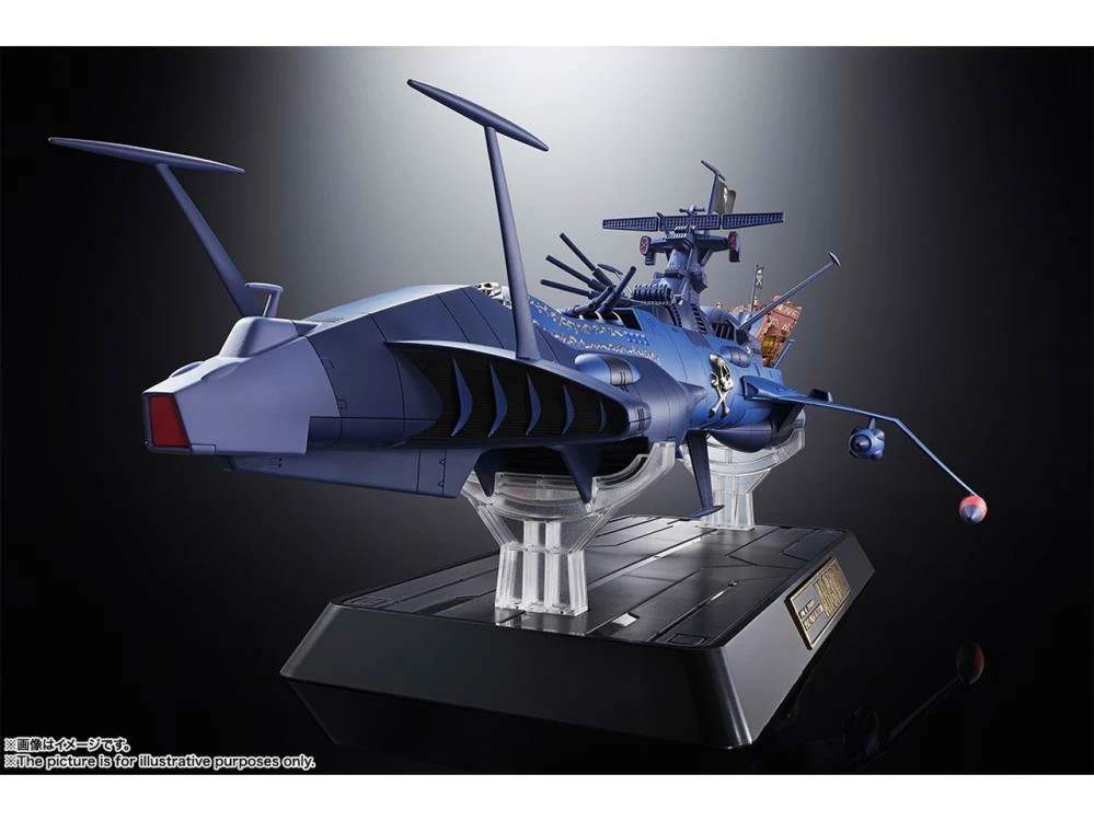 Bandai Space Pirate Captain Harlock Soul Of Chogokin GX-93 Space Pirate Battleship Arcadia 5 Bandai Space Pirate Captain Harlock Soul Of Chogokin GX-93 Space Pirate Battleship Arcadia - Image 3