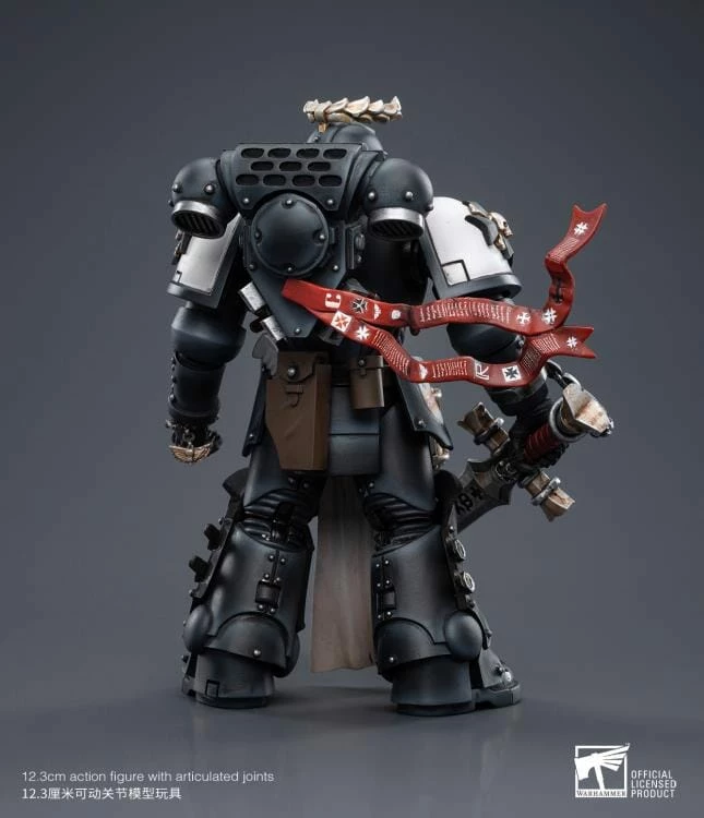 Warhammer 40K Black Templars The Emperor's Champion Rolantus 1/18 Scale Figure 6 Warhammer 40K Black Templars The Emperor's Champion Rolantus 1/18 Scale Figure - Image 4