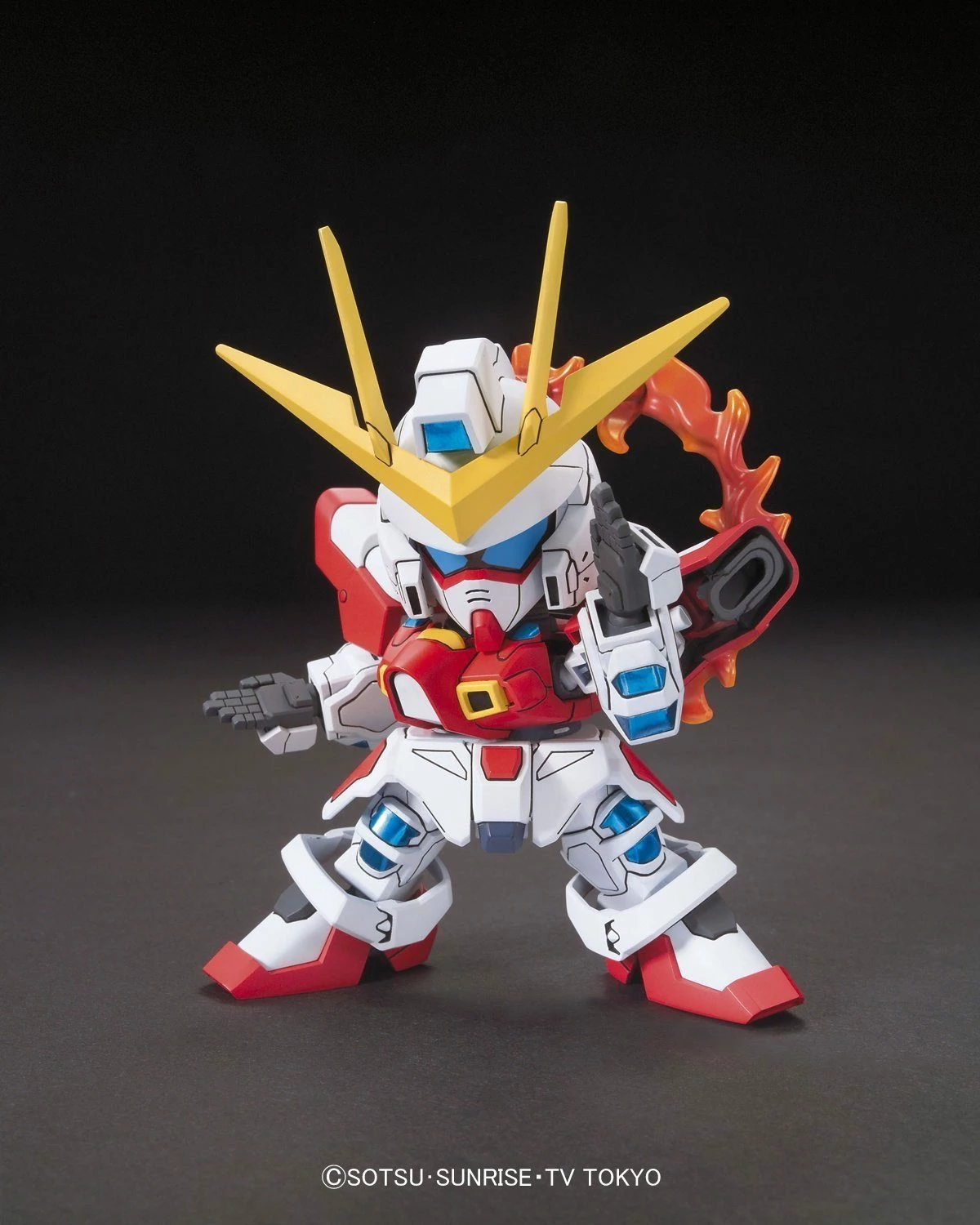 Bandai Hobby BB#396 SD Build Burning Gundam Model Kit 6 Bandai Hobby BB#396 SD Build Burning Gundam Model Kit - Image 4