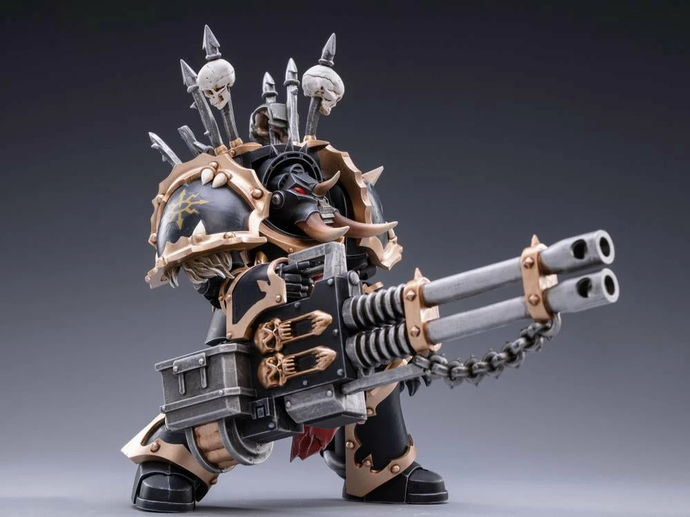 Warhammer 40K Black Legion Brother Gornoth 1/18 Scale Figure 5 Warhammer 40K Black Legion Brother Gornoth 1/18 Scale Figure - Image 3