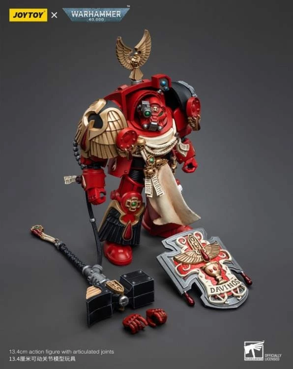 Warhammer 40K Blood Angels Assault Terminators Brother Davinos 1/18 Scale Figure 8 Warhammer 40K Blood Angels Assault Terminators Brother Davinos 1/18 Scale Figure - Image 6