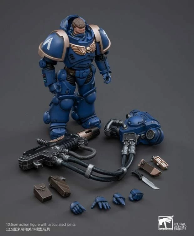 Warhammer 40K Ultramarines Primaris Eradicator 3 1/18 Scale Figure 10 Warhammer 40K Ultramarines Primaris Eradicator 3 1/18 Scale Figure - Image 8