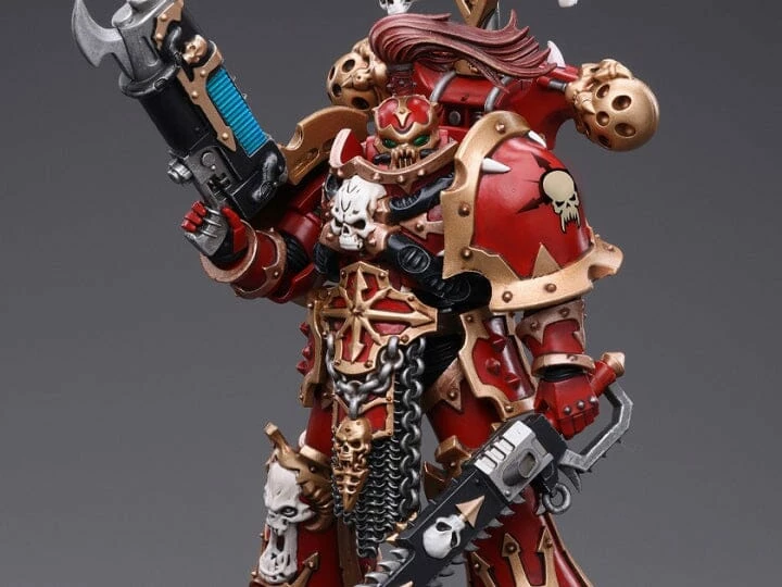 Warhammer 40K Chaos Space Marines Crimson Slaughter Brother Karvult 1/18 Scale Figure 3 Warhammer 40K Chaos Space Marines Crimson Slaughter Brother Karvult 1/18 Scale Figure