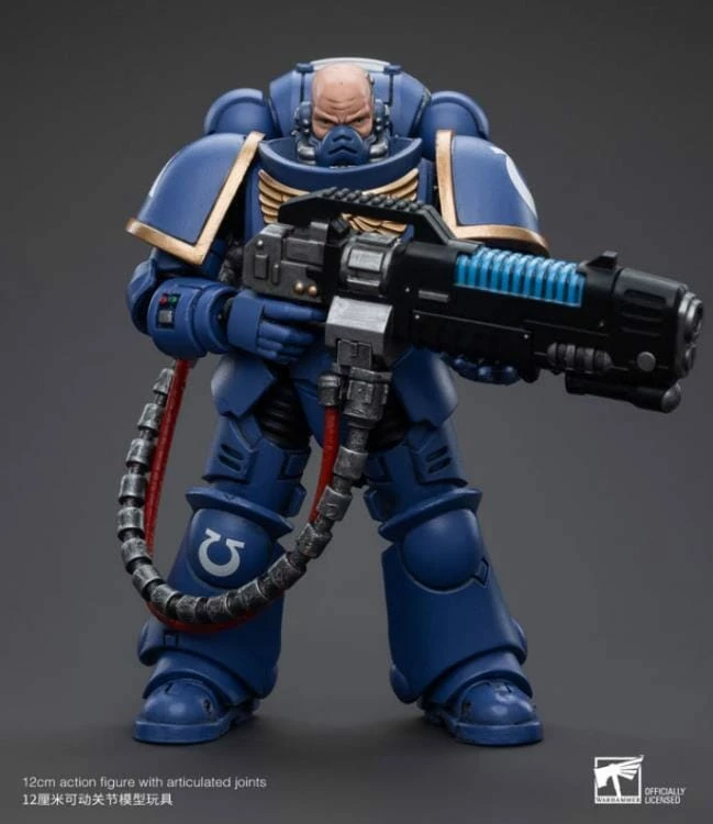 Warhammer 40K Ultramarines Hellblasters Brother Torsus 1/18 Scale Figure 4 Warhammer 40K Ultramarines Hellblasters Brother Torsus 1/18 Scale Figure - Image 2