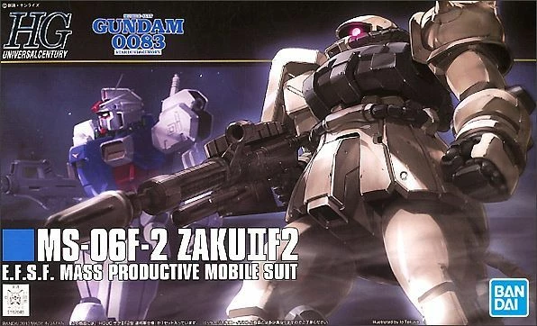 Bandai HGUC 1/144 #107 Zaku F2 Earth Federation Type 14 Bandai HGUC 1/144 #107 Zaku F2 Earth Federation Type - Image 12