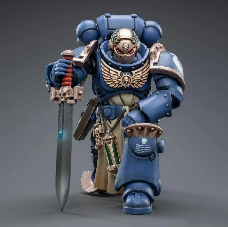 Warhammer 40K Ultramarines Primaris Company Champion 1/18 Scale Figure 8 Warhammer 40K Ultramarines Primaris Company Champion 1/18 Scale Figure - Image 6