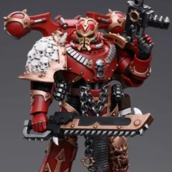 Warhammer 40K Chaos Space Marines Crimson Slaughter Brother Maganar 1/18 Scale Figure