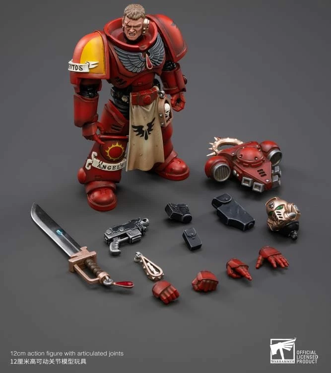 Warhammer 40K Blood Angels Primaris Lieutenant Tolmeron 1/18 Scale Figure 10 Warhammer 40K Blood Angels Primaris Lieutenant Tolmeron 1/18 Scale Figure - Image 8