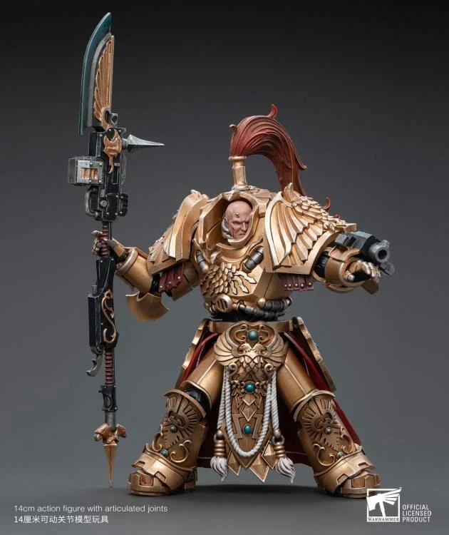 Warhammer 40K Adeptus Custodes Shield Captain In Allarus Terminator Armor Hydon Seronis 1/18 Scale Figure 8 Warhammer 40K Adeptus Custodes Shield Captain In Allarus Terminator Armor Hydon Seronis 1/18 Scale Figure - Image 6